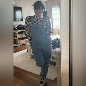 Vans sheer checkered shirt